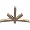 Ekena Millwork Alberta Smooth Timber Gable Bracket, Douglas Fir, 48"W x 32"H x 3 1/2"D x 3 1/2"F, 16/12 Pitch GBW048X32X0404ALB00SDF - alternate 3